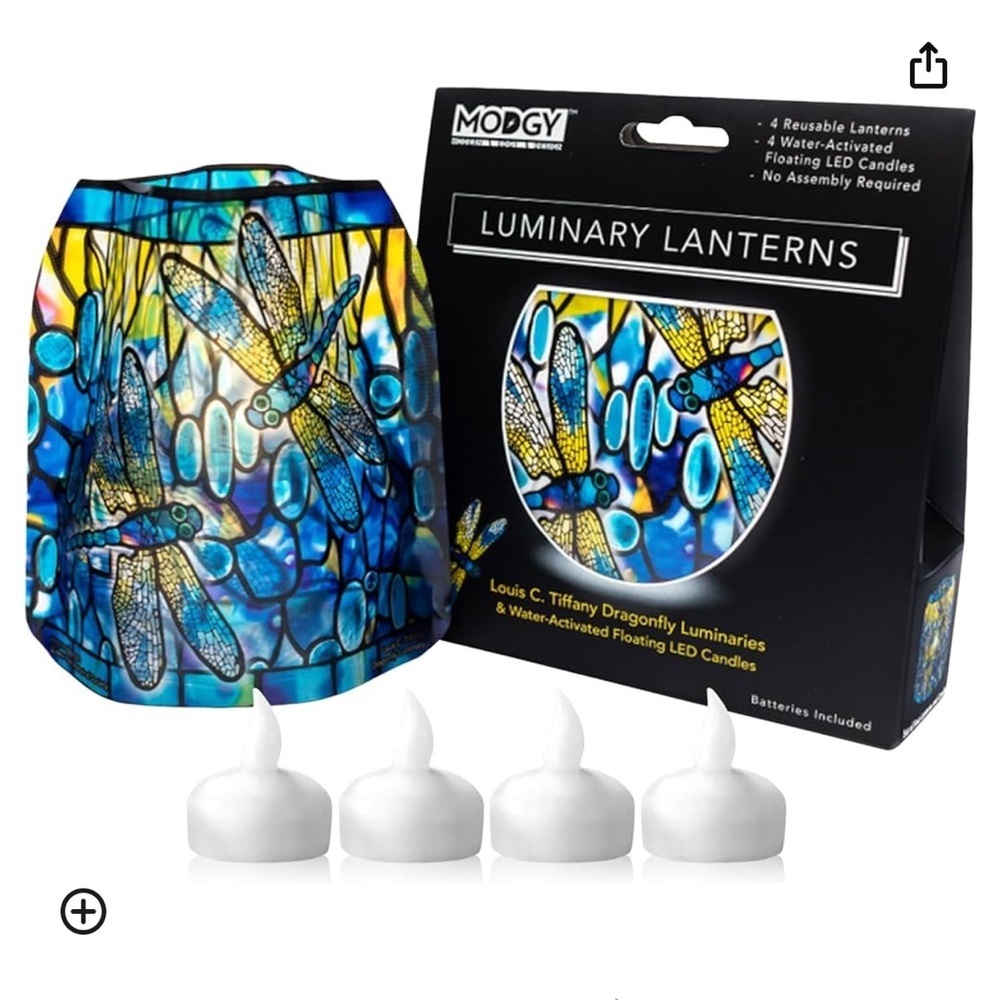 MODGY LUMIZU collapsible 4 pcs luminary lantern set